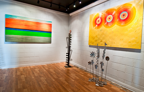 Rutledge art in gallery